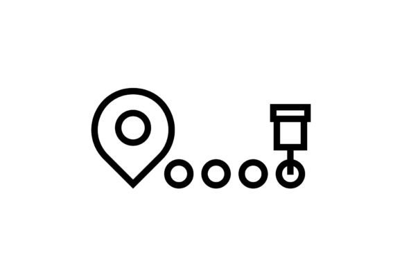 Geotag Search Graphic Design