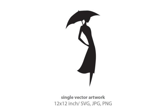 Girl with Umbrella: Editorial Graphics & Icons for Real Publishing