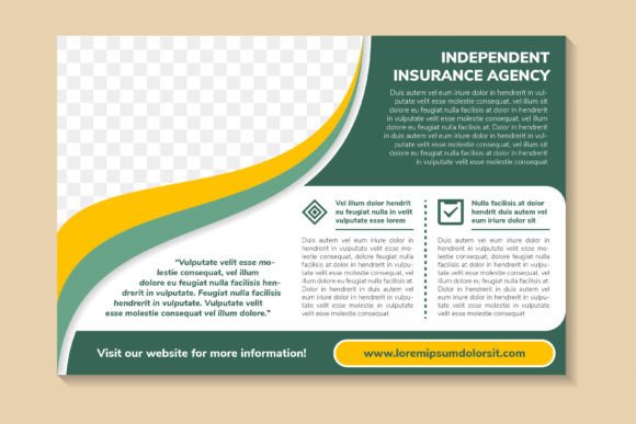 Insurance Agency Horizontal Flyer