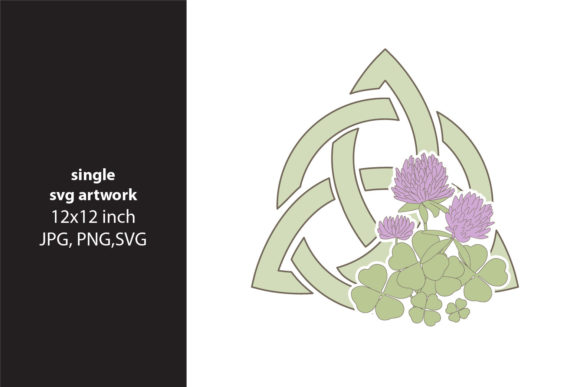 Shamrock Flowers: Graphics & Icons for Editorial Charm