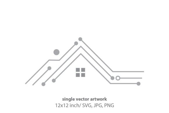 Technology, House Mother Board Graphics & Icons